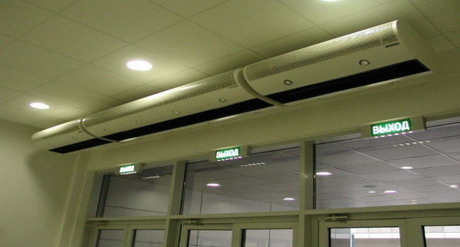 Проектирование воздушно-тепловых завесов